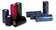 verschiedene Thermotransferfolien Bild Thermotransferfolien / Carbon Ribbon